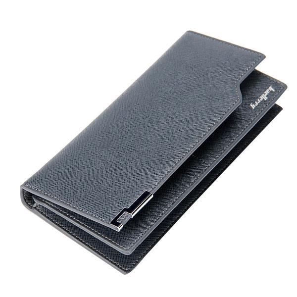 Ultra Thin 3 Fold Long Wallet