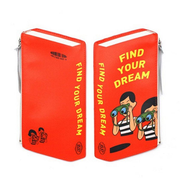 3D Dictionary Funny Long Wallet