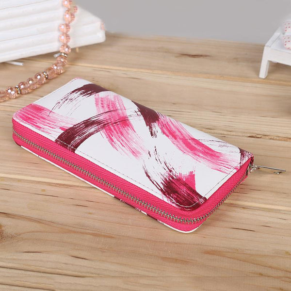 Art Graffiti Korean Version Long Wallet