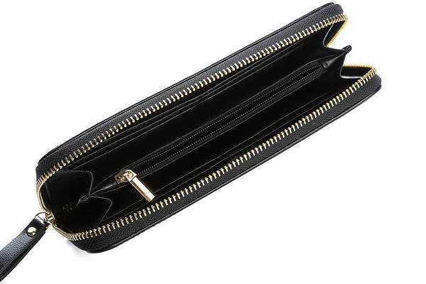 Cartoon Cat Zip Long Wallet