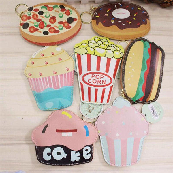 Novelty Foodies Fashion Coin Purses