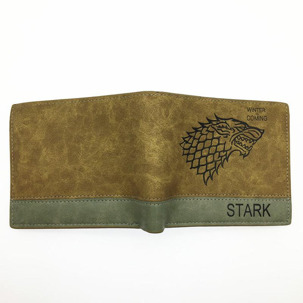 Embossed Leather GOT Bi-Fold Wallet