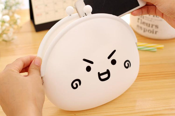 Cartoon Cute Faces Coin Purses