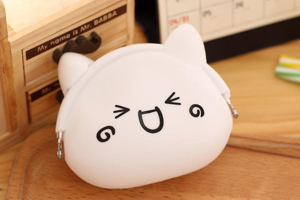 Cartoon Cute Faces Coin Purses