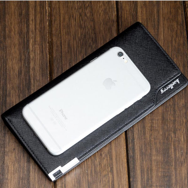 Ultra Thin 3 Fold Long Wallet