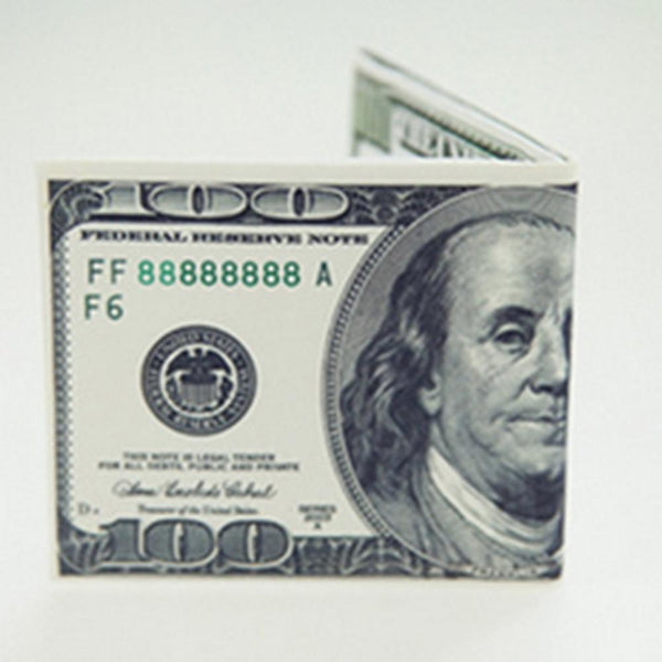 3D Creative Money Bi-Fold Wallet