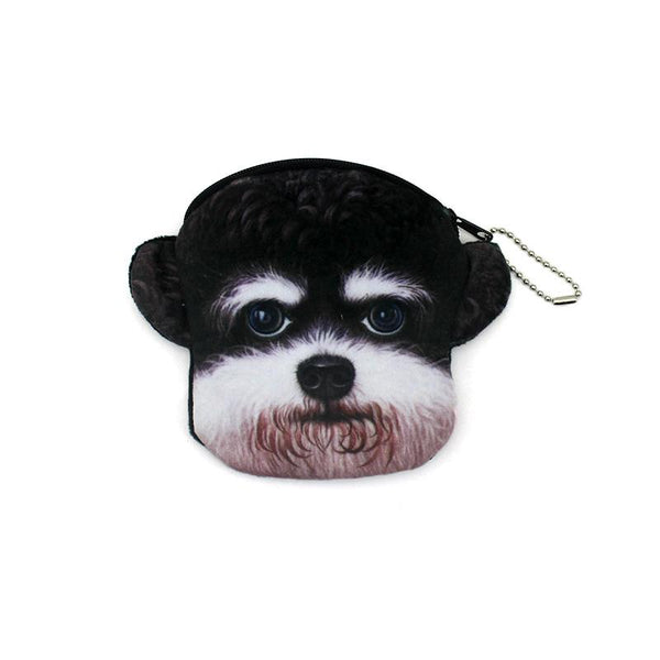 3D Animals Zipper Plush Coin Purse