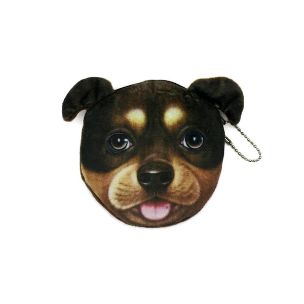 3D Animals Zipper Plush Coin Purse
