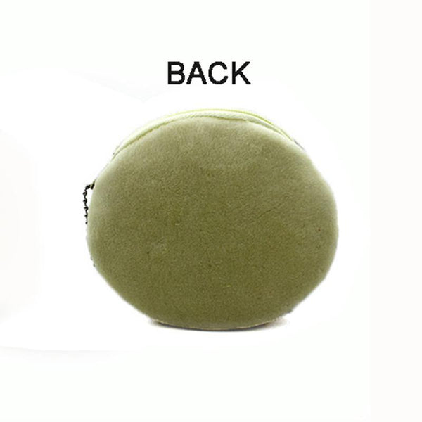 3D Burger/Egg Zipper Coin Purse