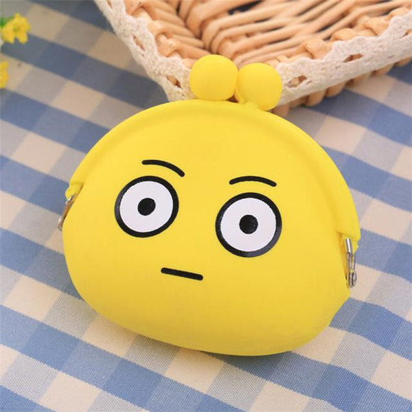 Cute Emoji Silicone Coin Purse