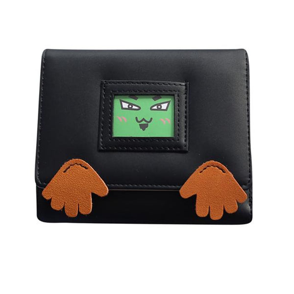 Funny Palm Monster Bi-Fold Wallet