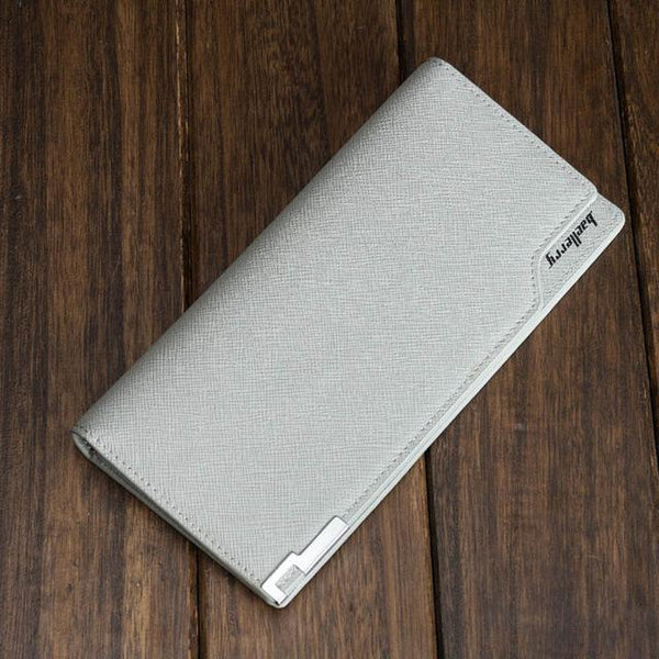Ultra Thin 3 Fold Long Wallet