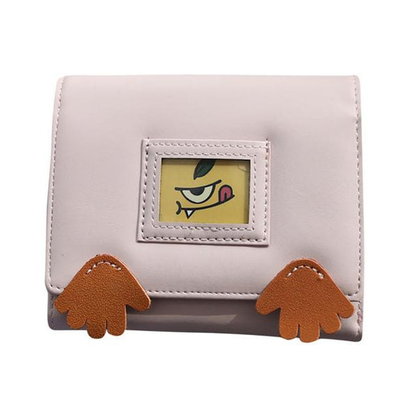 Funny Palm Monster Bi-Fold Wallet