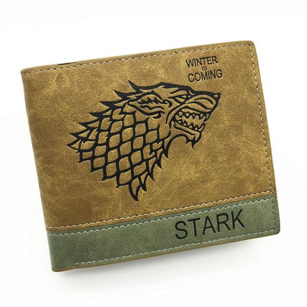 Embossed Leather GOT Bi-Fold Wallet