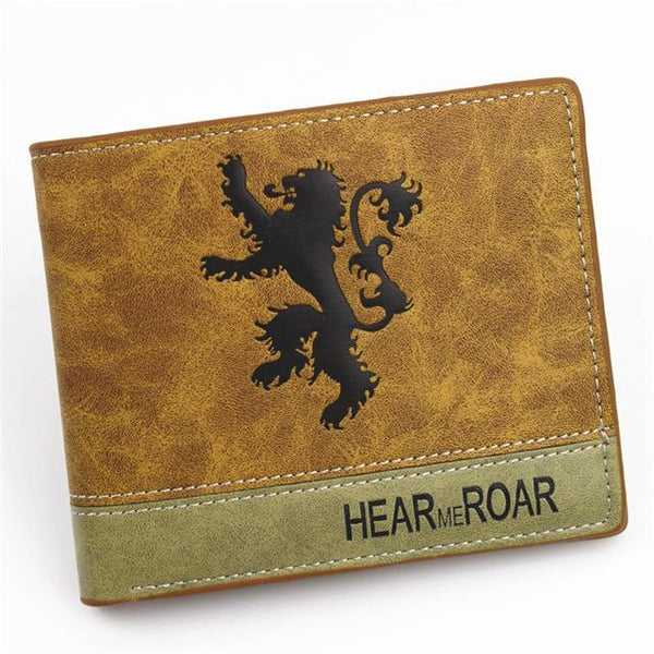 Embossed Leather GOT Bi-Fold Wallet
